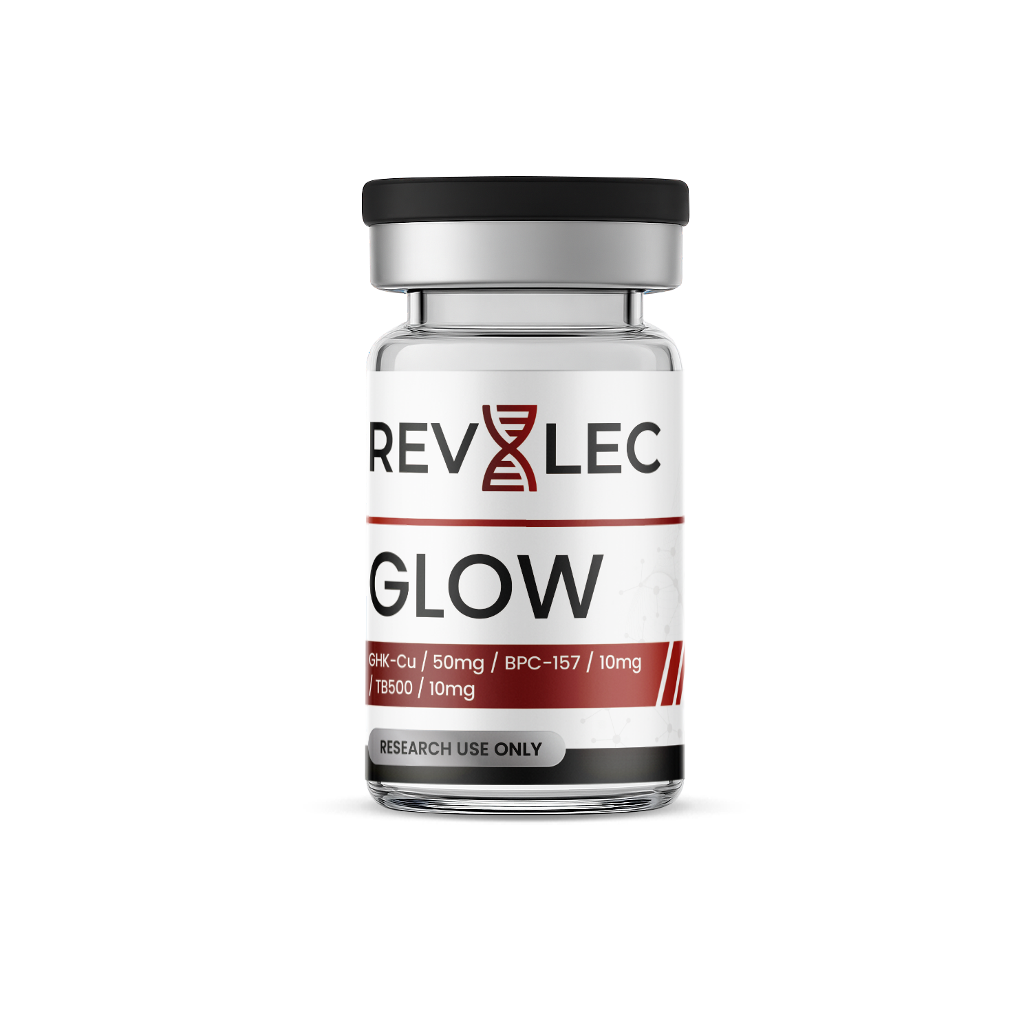 GLOW GHK-Cu (50mg) / BPC-157 (10mg) / TB500 (10mg)